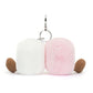 Jellycat Amuseables Pair of Marshmallows Bag Charm