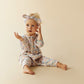 Wilson & Frenchy Organic Zipsuit with Feet Tiny Bloom