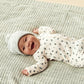 Wilson & Frenchy Organic Zipsuit with Feet Twilight Leaf
