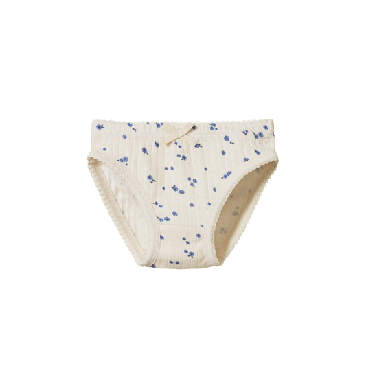 Nature Baby Knickers Pointelle Daisy Print