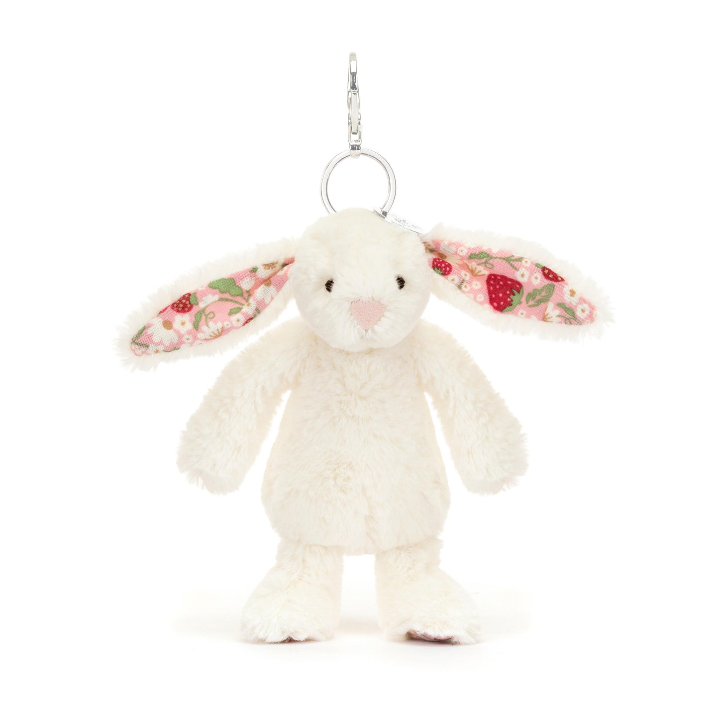 Jellycat Blossom Cream Bunny Berry Bag Charm