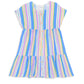 Milky Crinkle Stripe Dress