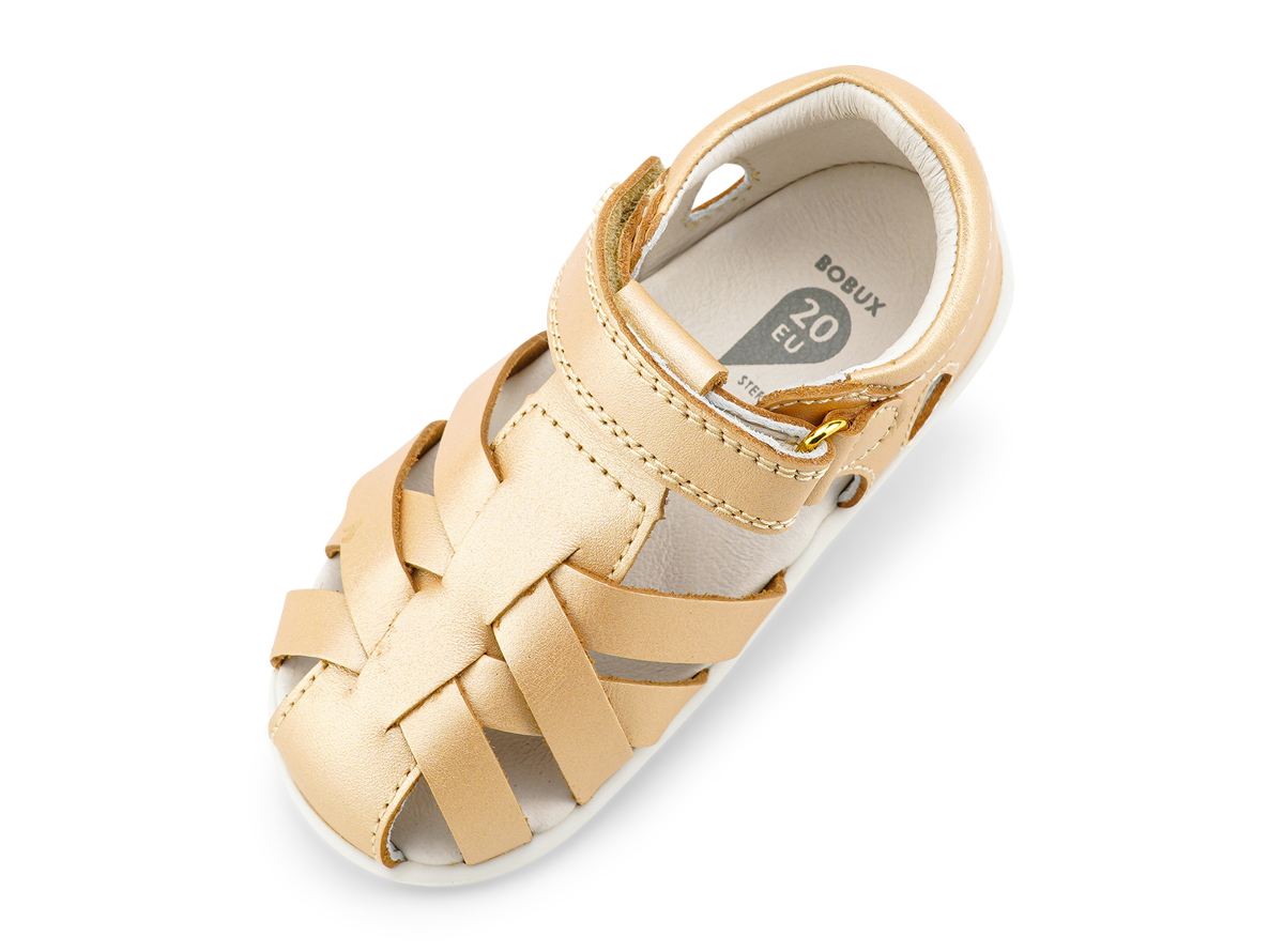 Bobux Step Up Tropicana II Pale Gold