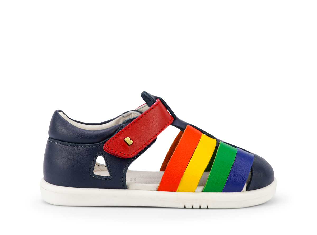 Bobux Step Up Tidal Navy Multi