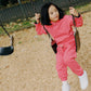 The Girl Club Raspberry Track Pants