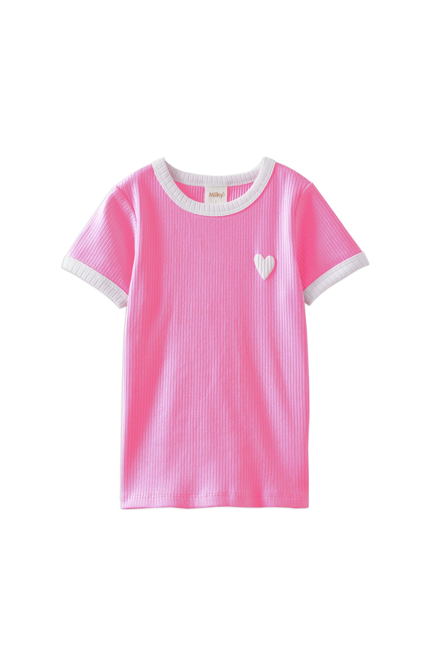Milky Bonbon Rib Tee