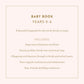 Baby Book Broderie - 3rd Edition