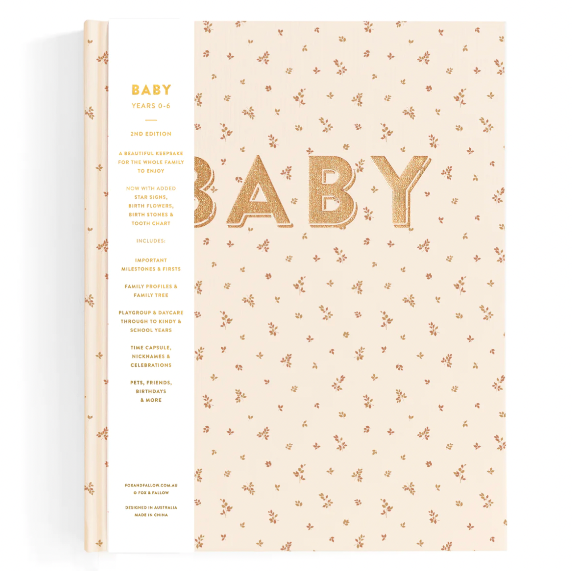 Baby Book Broderie