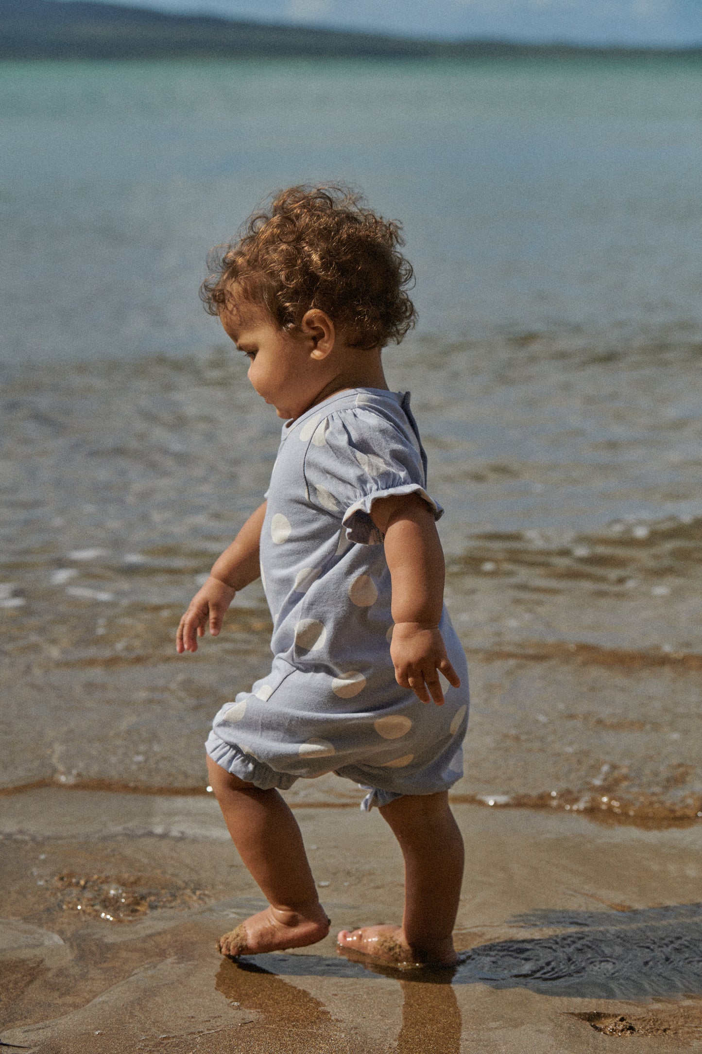 Nature Baby Bubbles Suit Flossie Polka Dot Print