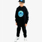 Band of Boys Fleece Trackies Black