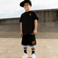 Band of Boys Black Tiger Slam Dunk Tee