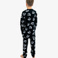 Band of Boys Black Waffle Smile Winter PJs