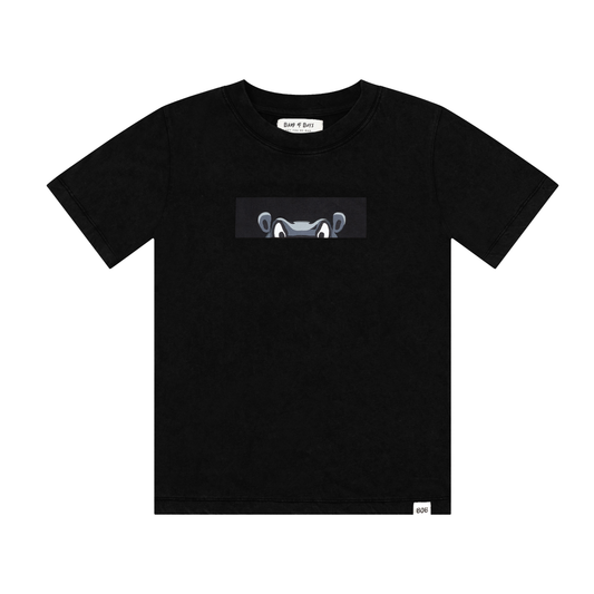 Band of Boys Black Wash Hippo Tee