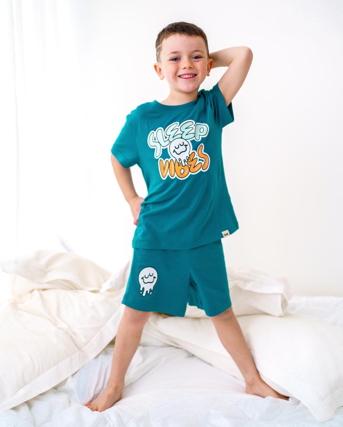 Band of Boys Blue Sleep Vibes Pyjamas