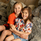 The Girl Club Blue Wash Summer Shorts