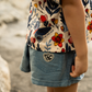 The Girl Club Blue Wash Summer Shorts