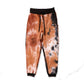 Hello Stranger Cruiser Track Pant Brown Tie Dye