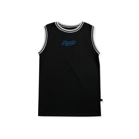 Hello Stranger Baller Singlet Black