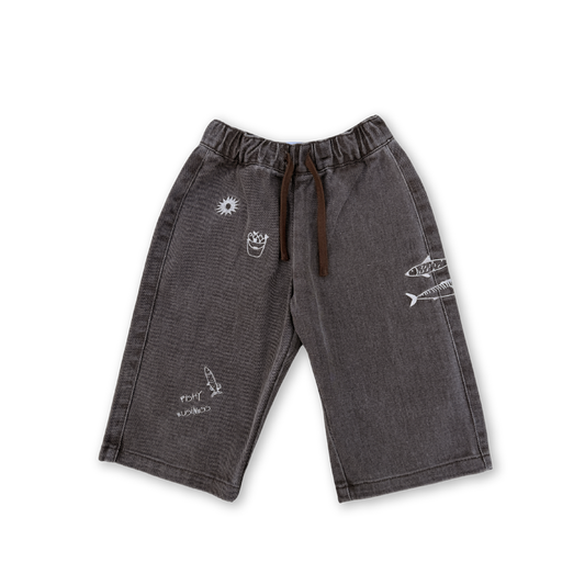 Grown Fishy Business Denim Jeans Ash