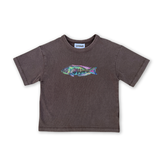 Grown Parrot Fish Short Sleeve Tee