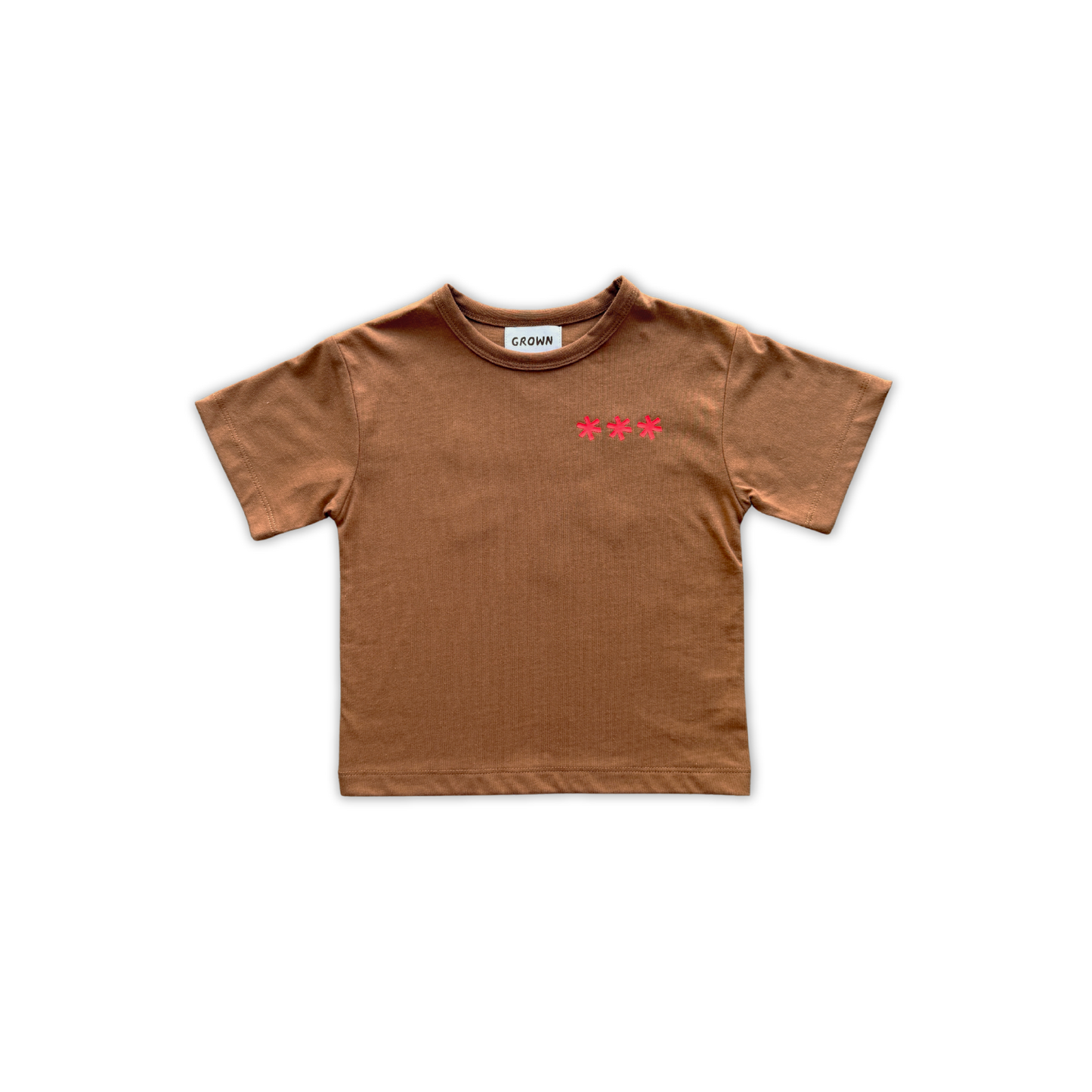 Grown Organic Starlight Tee Dark Earth