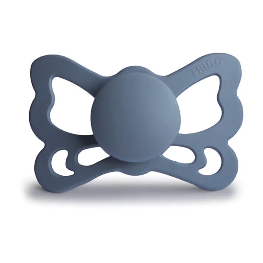 Frigg Anatomical Butterfly Silicone Pacifiers Slate