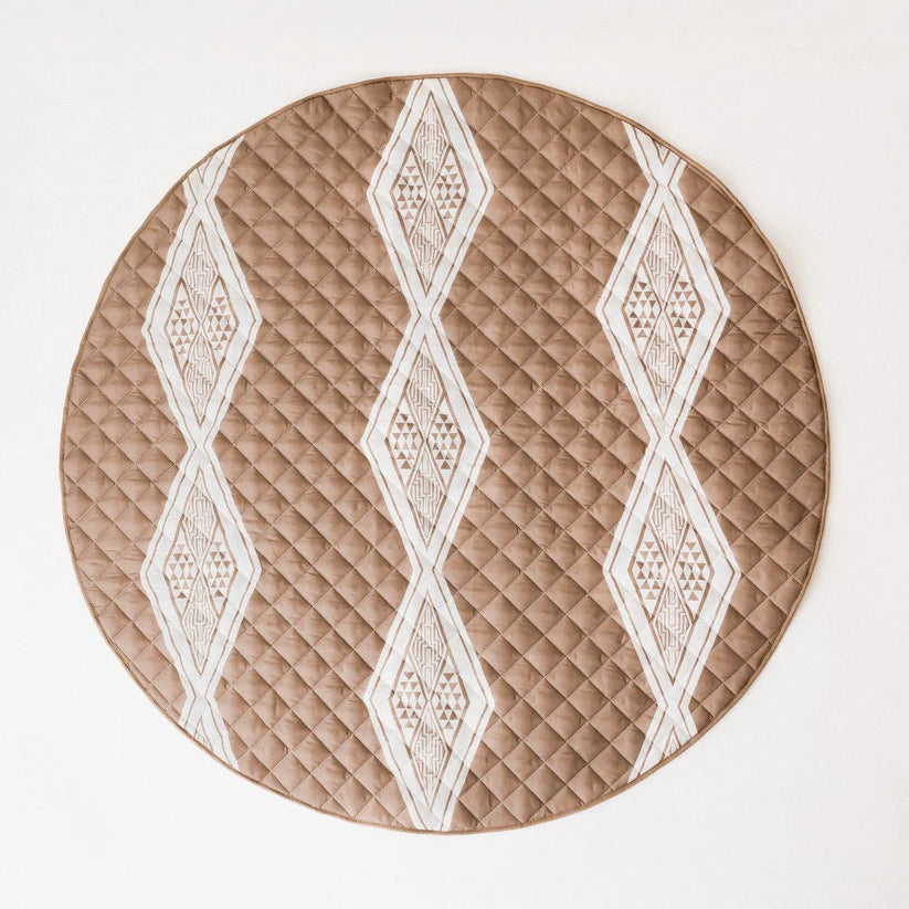 Bo & Ko Māori Playmat Ō Whakatō Cocoa