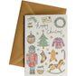Happy Christmas Toys Greeting Card