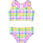 Milky Carnival Check Bikini