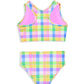 Milky Carnival Check Bikini