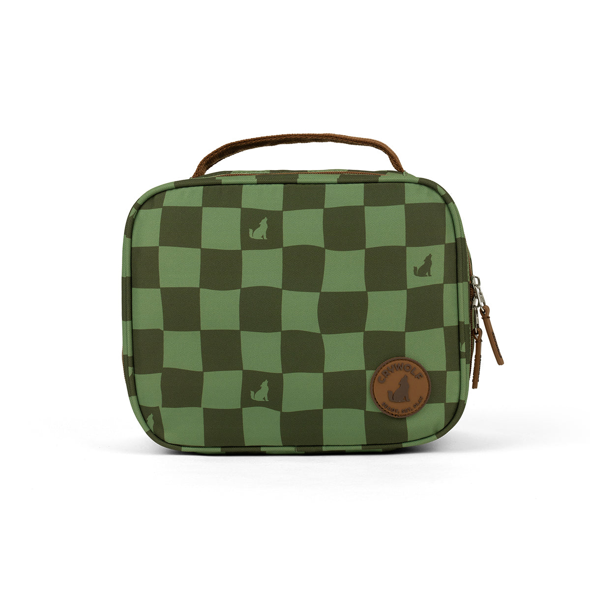 Crywolf Everyday Lunch Bag Green Check