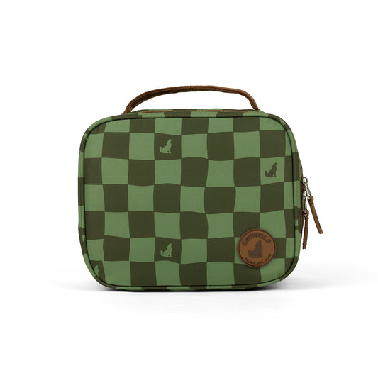 Crywolf Everyday Lunch Bag Green Check