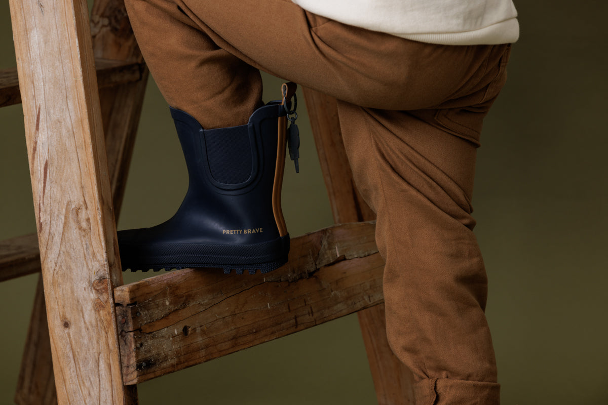 Pretty Brave Puddle Boot Indigo