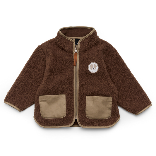 Crywolf Baby Sherpa Jacket Pinecone
