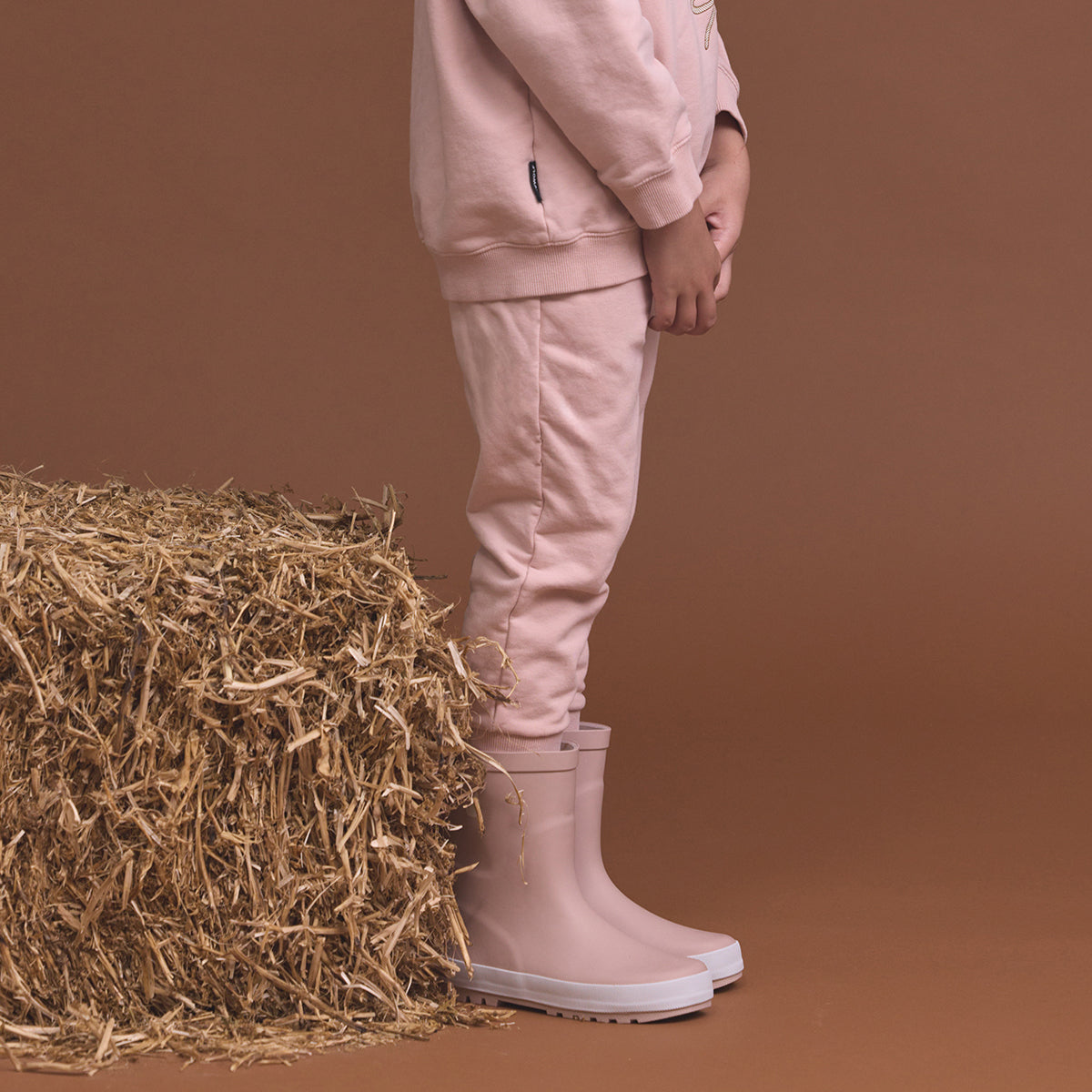 Crywolf Chill Trackpant Dusty Pink
