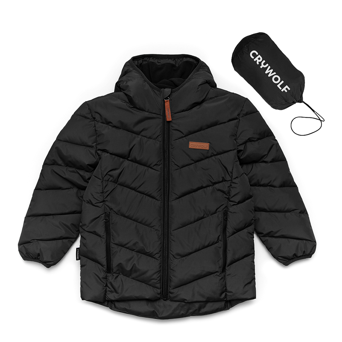 Crywolf Eco-Puffer Black