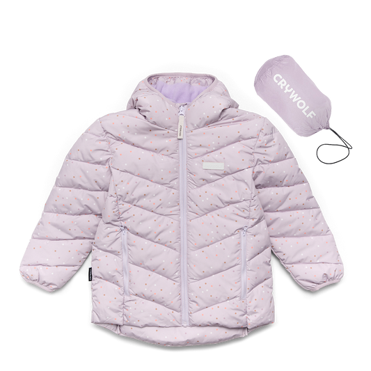 Crywolf Eco-Puffer Heather Dots
