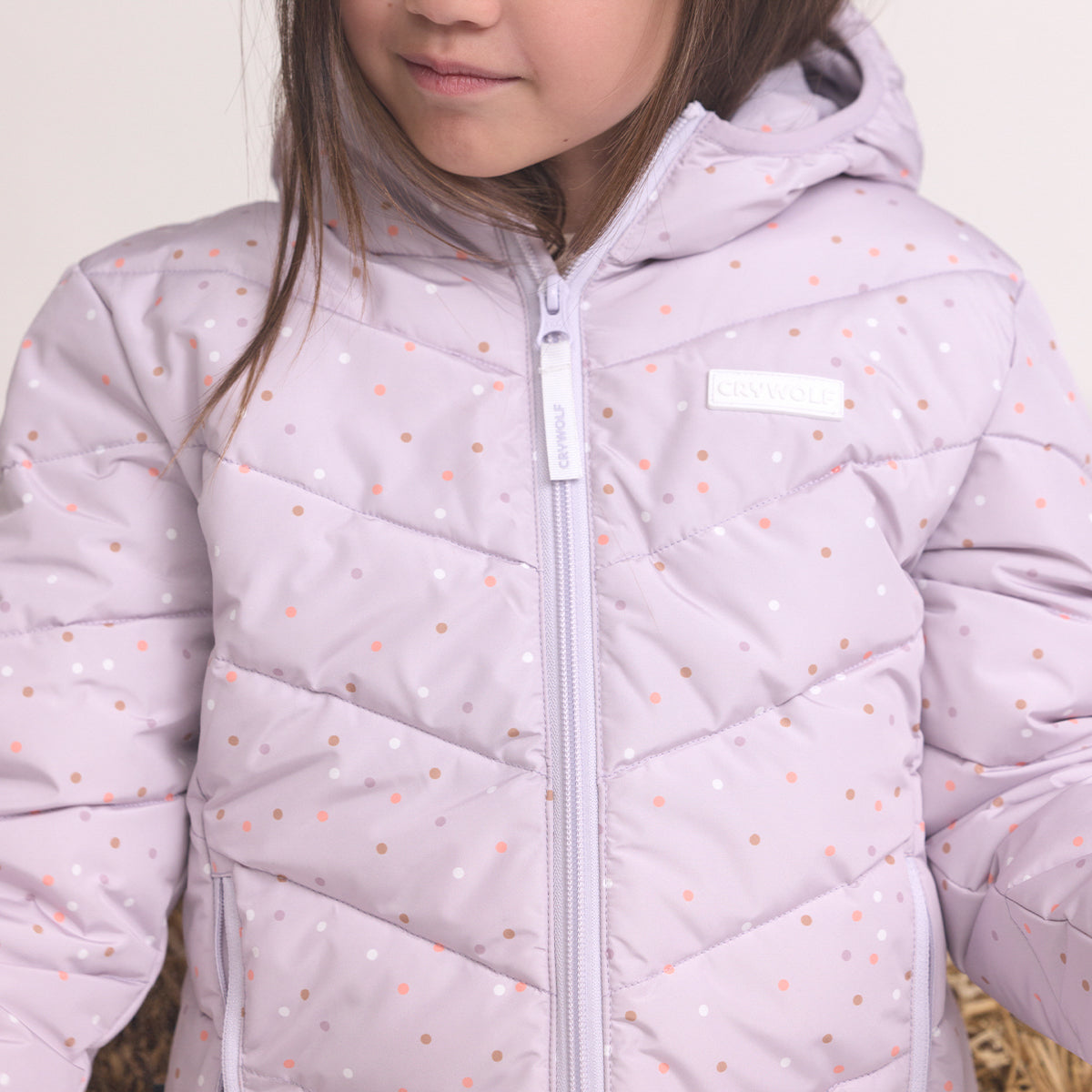 Crywolf Eco-Puffer Heather Dots