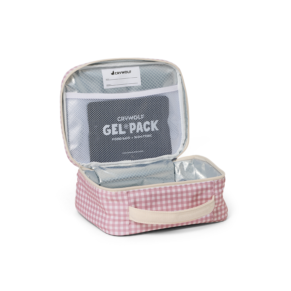 Crywolf Everyday Lunch Bag Gingham