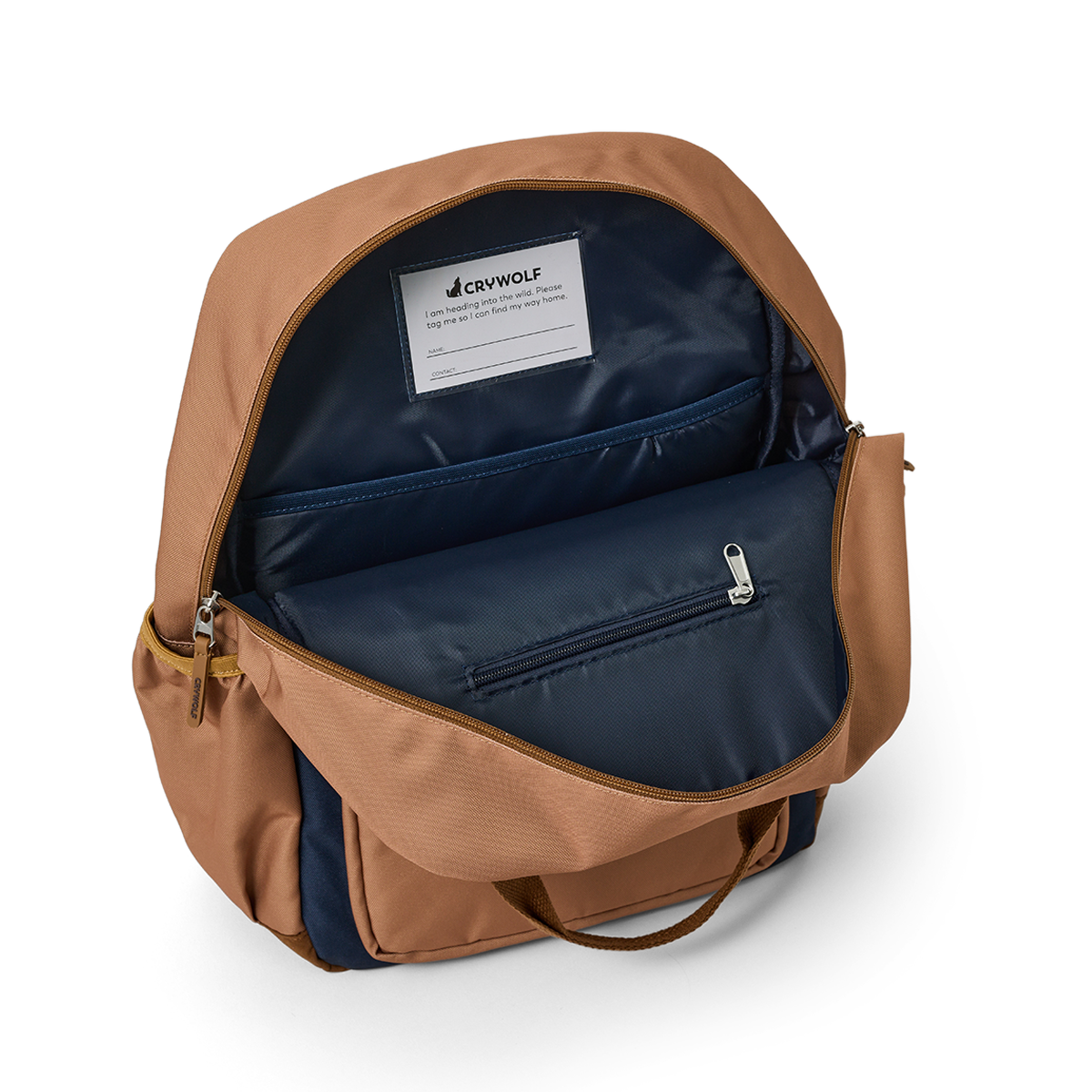 Crywolf Knapsack Ash Colourblock