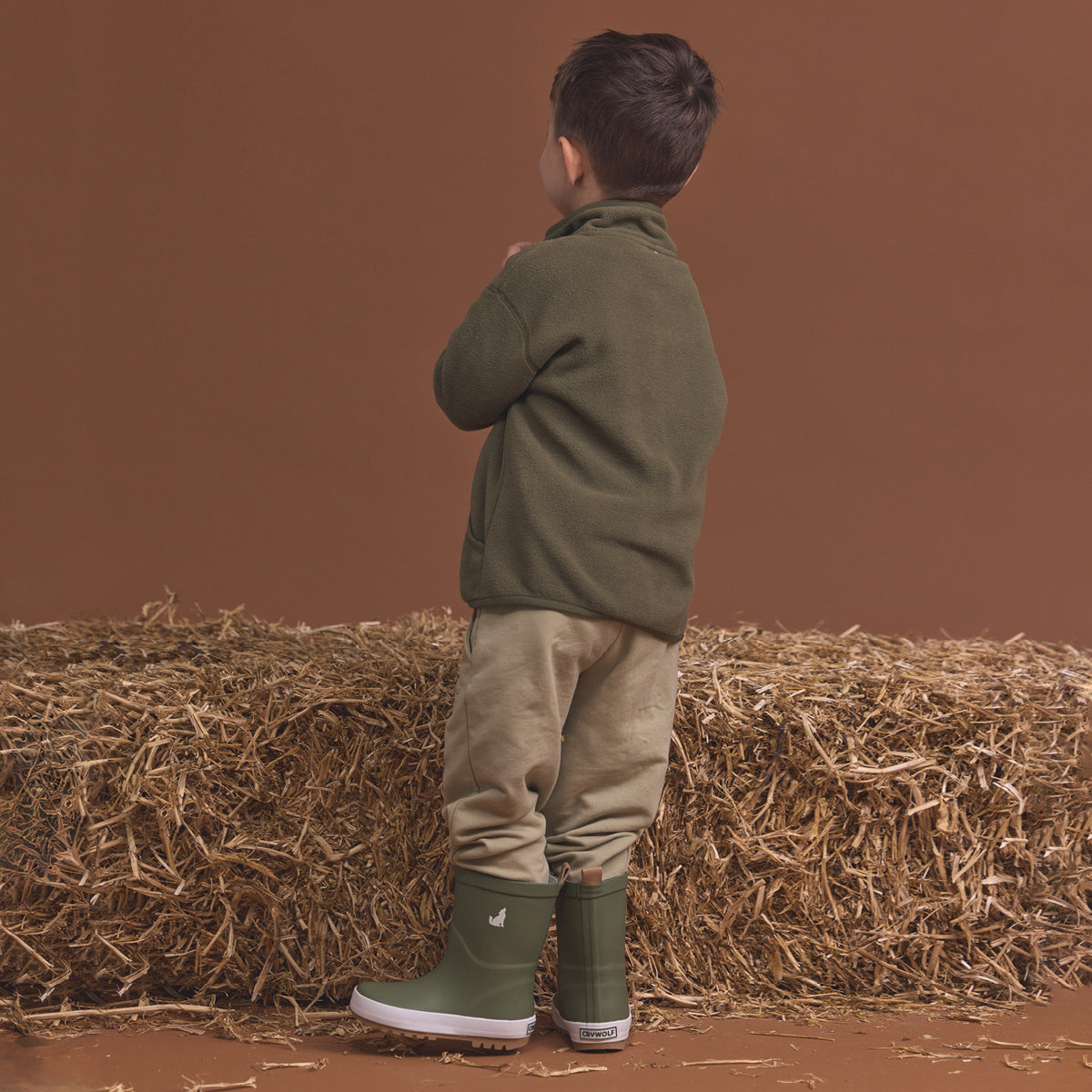 Crywolf Lightweight Fleece Olive