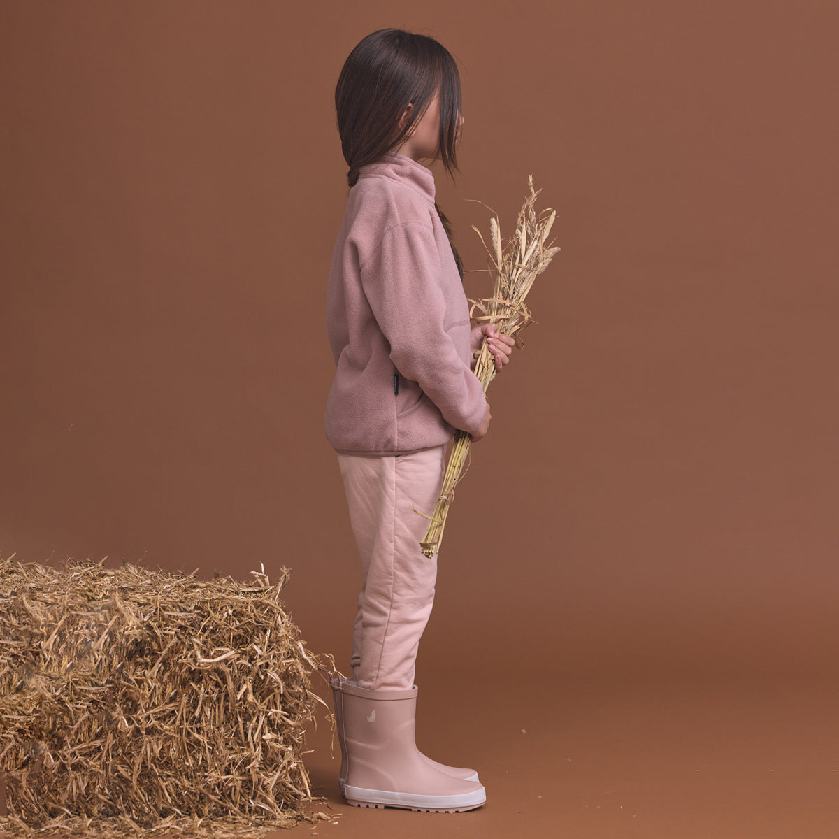 Crywolf Lightweight Fleece Pink Rose
