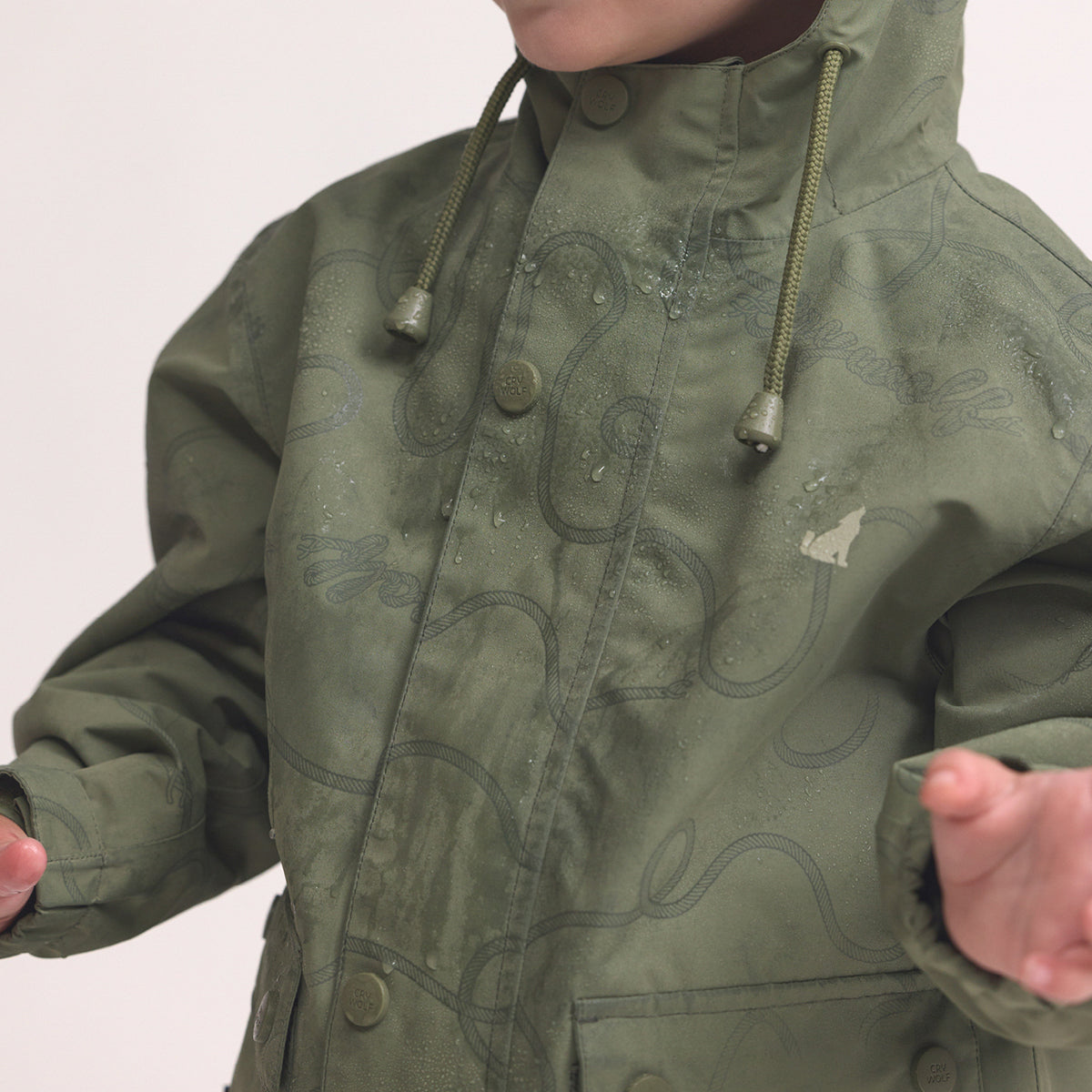 Crywolf Magic Jacket Olive Rope