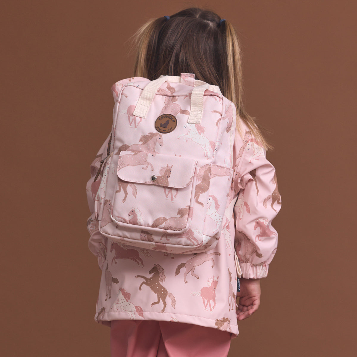 Crywolf Mini Backpack Blush Ponies