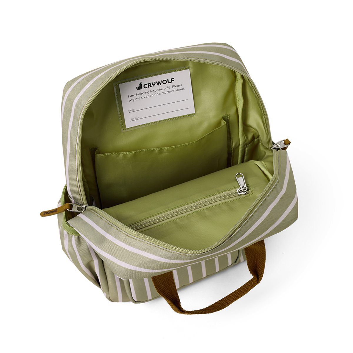 Crywolf Mini Backpack Elm Stripe