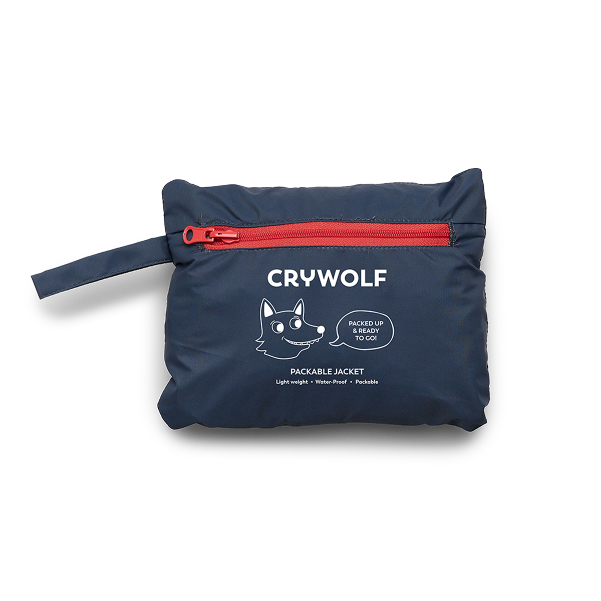 Crywolf Packable Jacket Ash Colourblock