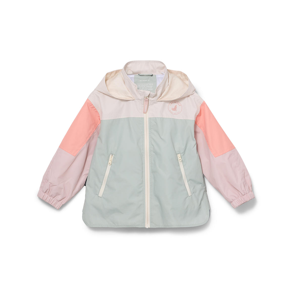 Crywolf Packable Jacket Harvest Colourblock