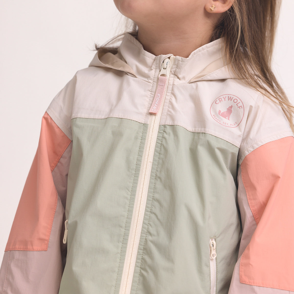Crywolf Packable Jacket Harvest Colourblock