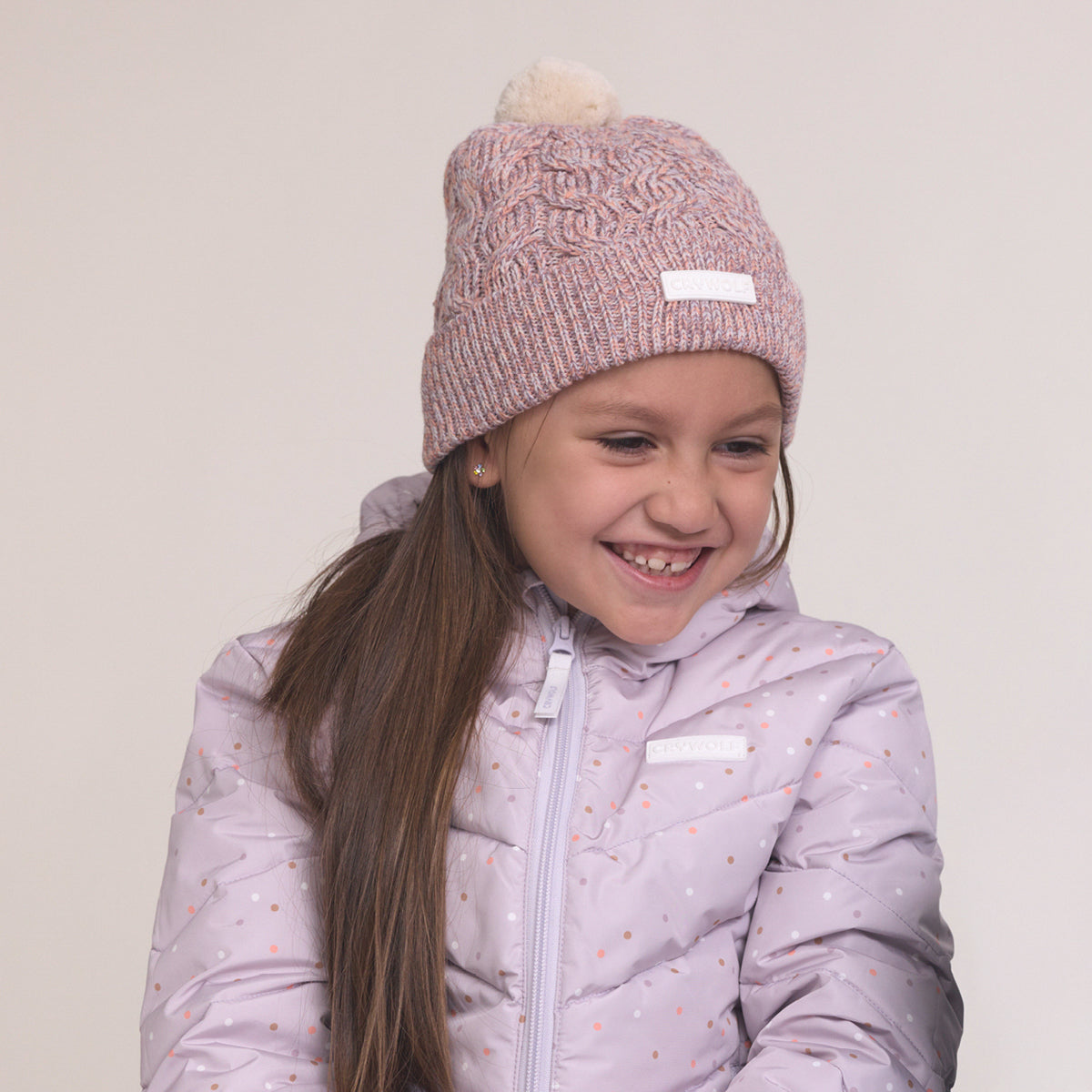 Crywolf Pom Pom Beanie Heather Speckle