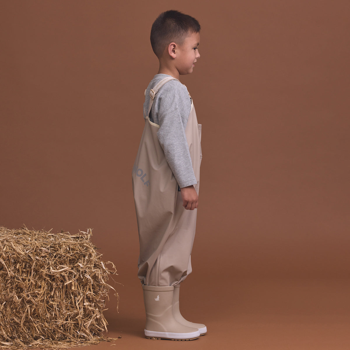 Crywolf Rain Overalls Ash